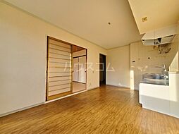 埼玉高速鉄道 南鳩ヶ谷駅 徒歩15分の賃貸アパート 1階2DKのリビング/ダイニング