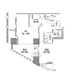 東京臨海高速鉄道りんかい線 品川シーサイド駅 徒歩6分の賃貸マンション 6階2LDKの間取り