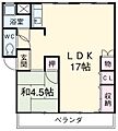 ワイズタウン13階4.3万円