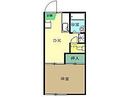 間取図画像 1DK