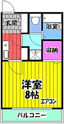 間取図画像 1K