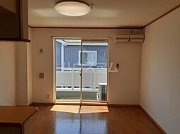 ローズコートＡ 201 2階1LDKのリビング/ダイニング