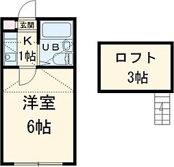 間取図画像 1K