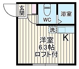 間取図画像 ワンルーム