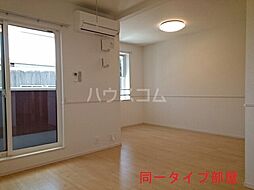 三岐鉄道北勢線 楚原駅 徒歩10分の賃貸アパート 2階1LDKのリビング/ダイニング