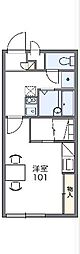 レオパレスサンマルコ 1Kの間取図画像