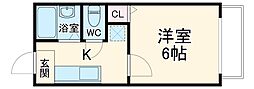 間取図画像 1K