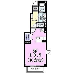 間取図画像 ワンルーム