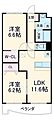 リーフ萩丘4階7.6万円