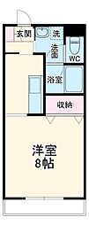 間取図画像 1K
