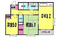 間取図画像 2DK