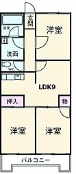 間取図画像 3DK