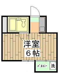 第28長栄四条ＳＫハイツ 7階1Kの間取り