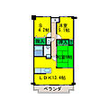ナーシサス法橋6階6.6万円