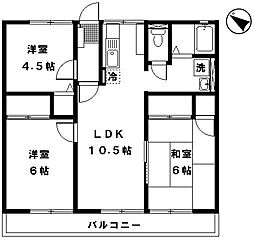 間取図画像 3LDK