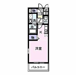 間取図画像 ワンルーム