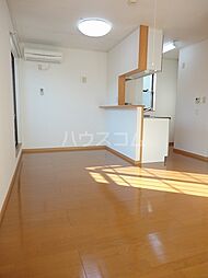 名古屋市営東山線 岩塚駅 徒歩5分の賃貸アパート 2階1LDKのリビング/ダイニング