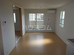 JR水戸線 下館駅 徒歩19分の賃貸アパート 2階2LDKのリビング/ダイニング