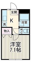 間取図画像 1DK