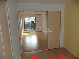 名鉄名古屋本線 宇頭駅 徒歩9分の賃貸アパート 2階1LDKのリビング/ダイニング