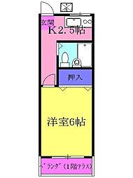 間取図画像 1K