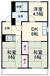 間取図画像 3DK