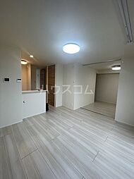 名鉄西尾線 桜井駅 徒歩10分の賃貸アパート 3階2LDKのリビング/ダイニング