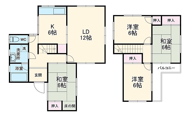 ホームズ でお部屋探し jr横須賀線 衣笠駅 バス20分 南武入り口下車 徒歩9分 4ldk 賃料7万円 97 07 賃貸一戸建て住宅情報 物件番号 3701206 0015959 取扱い不動産会社 ハウスコム株式会社 京急久里浜店