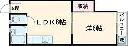 間取図画像 1DK
