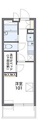 レオパレス朝日 1Kの間取図画像