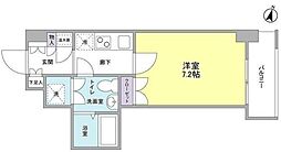 Ｍ’ｓレジデンス 4階1Kの間取り