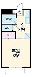 間取図画像 1K