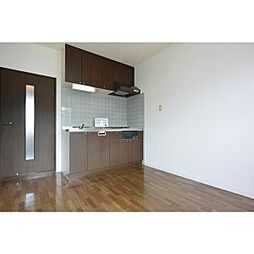 プランドール藤井 201 2階2DKのリビング/ダイニング