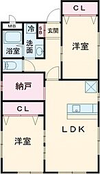 ファーストパークマンション 3階2SLDKの間取り