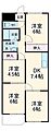 シーズンコート植田南2階6.8万円
