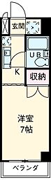 間取図画像 1K