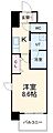 PURERESIDENCE名駅南4階7.4万円