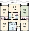 タフィーマンション堤5階8.8万円