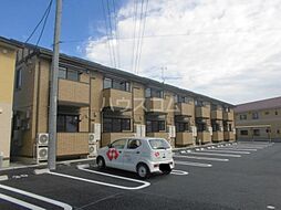 JR上越線 新前橋駅 バス2分 江田(群馬中央)下車 徒歩6分の賃貸アパート