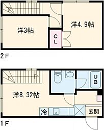 間取図画像 2DK