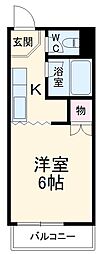 間取図画像 1K