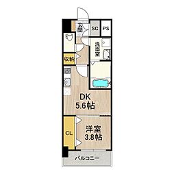 スプランディッド新大阪EAST 2階