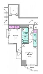 ビエラコート天神橋 7階/-