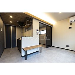 名古屋臨海高速あおなみ線 ささしまライブ駅 徒歩8分の賃貸アパート 3階1DKのリビング/ダイニング