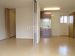 東武野田線 六実駅 徒歩6分の賃貸アパート 1階1LDKのリビング/ダイニング