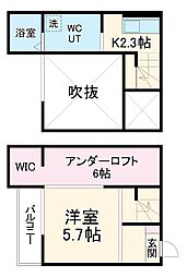 カーサ・ティエラ 1階1SKの間取り