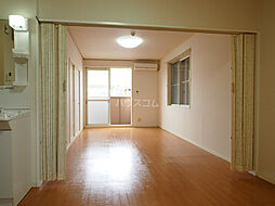 愛知環状鉄道 北野桝塚駅 徒歩20分の賃貸アパート 2階1LDKのリビング/ダイニング