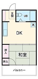 間取図画像 1DK