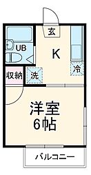 間取図画像 1K