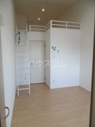 グリーンヒルときわ平 205 2階1Kのリビング/ダイニング